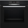 Bosch Forno elettrico Multifunzione da Incasso Ventilato con Grill Capacità 71 Litri Classe A Larghezza 60 cm Pulizia Idrolitico + Pirolitico colore Nero - HBA172BB0 Serie 2
