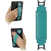 HoYiXi Universal Soft Hand Strap per 6-7 pollici eReader Compatible Kobo/PocketBook/Tolino/Sony/Paperwhite/Nook eReader,per 6, 6.8, 7 E-Reader,con Cinturino da polso sicuro per Tablet,Ciano