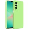 Captor Cover Samsung A26 Custodia Colorata in Silicone Liquido, Antiurto, Flessibile, Bordo Rialzato per Schermo e Fotocamera Con Microfibra Interna per Cover A26 Samsung (Verde)