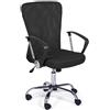 Bizzotto Poltrona Ufficio Brisbane colore Nero