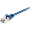 Equip Cavo patch Cat6A S/FTP, 2 x RJ45, 25 m, blu