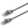 AISENS - A145-0331 Cavo di rete RJ45 LSZH Cat.6a 500 MHz utp awg24, Grigio, 15 m