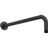 Parama Braccio doccia tondo universale in ottone nero opaco 35 cm