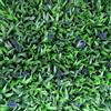 TENAX Divy Panel Liriope 100x100 cm Verde-Viola, Pannello Modulare con Foglie Artificiali 3D tipo Liriope per Pareti, Giardini Verticali e Decorazioni Indoor/Outdoor