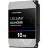 Western Digital Ultrastar DC HC555 disco rigido interno 16 TB 7200 Giri/min 512 MB 3.5" Serial ATA III [0B48722]