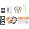 Grupo Erik Set Cancelleria Garfield - Astuccio con 3 Taccuini A6, Matita, 2 clips, 1 Blocco de Sticky Notes, 4 Evidenziatori, Adesivi e Penna | Cancelleria Bambina