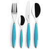 GUZZINI LINEA DETTAGLIO FEELING SET 24PCS POSATE TURCHESE 23000048