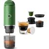 BENFUCHEN Macchina per caffè espresso portatile da viaggio, ricarica USB-C, macchina per caffè espresso elettrica autoriscaldante, mini caffettiera da 19 bar, per campeggio ed escursionismo, per caffè