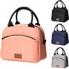BRYN Borsa Termica Porta Pranzo, 7,6L Borsa Frigo Piccola Pranzo Ufficio, Borsa Pranzo per Lavoro, Scuola, Viaggio, Campeggio, Picnic, Mare（Rosa）