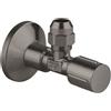 Grohe Universal valvola ad angolo, 1/2" x 3/8", 22037AL0, Universal hard graphite spazzolato [Rubinetteria Bagno > Rubinetti Filtro]