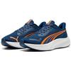 PUMA Pounce Lite JR, Sneaker, Persian Blue-Orange GLO White, 37.5 EU
