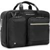 Briggs & Riley Hta, Bagaglio-Borsa Messenger Unisex-Adulto, Nero, Taglia Unica