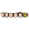 Samsara Kids Bracciale Tibetano Buddista per Bambino/Bambina - Shamballa con Pietre Naturali Vere, Fatto a Mano (QUARZO ROSA)