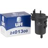 UFI Filters, Filtro Gasolio 24.013.00, Filtro Carburante per Ricambio, Adatto ad Auto, Applicabile su Diversi Modelli Nissan, Renault e Suzuki