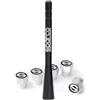 Sparco Antenna con viti e tappi valvola pneumatici auto sparco spc1417 in alluminio