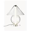 Marset Lampada da tavolo a LED in vetro soffiato con luce regolabile Fragile -
