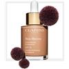 Clarins Skin Illusion - Fondotinta Effetto Pelle Nuda, Luminosità 30ML / 112 amber