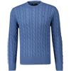 Polo Ralph Lauren maglia uomo a trecce girocollo Blu XL