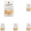 La Molisana, Mezzi Rigatoni n. 32, Pasta da Solo Grano Italiano - Trafilata al Bronzo, Ruvida e Tenace con Eccellente Tenuta in Cottura - Confezione da 2500 g
