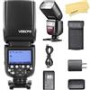 Godox V860III-S Flash per Fotocamera Sony Camera Speedlight Speedlite Light, 76Ws 2.4G TTL HSS 1/8000s, 480 Flash a Piena Potenza, Batteria Agli Ioni di Litio 2600mAh, Tempo di Riciclo 0.01-1.5s