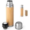 hi!dea™ Bottiglia termica in bambù e acciaio inox 450 ml CEYLON personalizzate o neutre