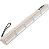 CREATESTAR Lampada da Lavoro 42CM, Torcia LED Ricaricabile Type-C Lampade di Ispezione con Base Magnetica e Gancio 5 Modalità Luce, Lampada da Officina per Riparazione Auto Campeggio Emergenza