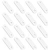 APOMOONS 16 Pezzi Pesi per Tendes, 28g Bianco Peso per Tende da Interno, Pesi Tende Piombo Finestre, per Tende da Doccia, Tovaglia, Tendine Finestra
