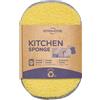 STANHOME | Spugna Cucina Kitchen Sponge, Rimuove Lo Sporco e Assorbe Liquidi, Ergonomica, Riutilizzabile