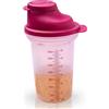 Tupperware Mix-Fix Pasticceria - Piccolo formato - 350 ml - Viola scuro - D214 - Shaky - Utensile da cucina Shake It
