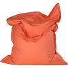 SXBCyan Retangular Piscina Galleggiante Pouf Pouf Copertura No Filler Impermeabile Spiaggia Cuscino sac Salon Divano Letto Chaise Lounge (Color : Orange, Size : 120x150cm-cover)
