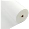 Longing Home - Rotolo di tovaglia monouso, in tessuto non tessuto, al metro, adatto per feste di compleanno (Bianco, 0.3 × 25 m)