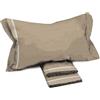 PERLARARA Lenzuola Singole Completo Cotone - Lenzuolo Singolo Sopra 150x295 cm - Crono V902