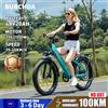 BURCHDA Bici elettrica da città BURCHDA-AZ26 26 pneumatici larghi - Batteria 48 V 20 Ah 1000 W, interruttore ad alte prestazioni, lunga distanza - AZ26 Gray 20AH