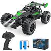 ACAMMZAR Macchina Telecomandata per Bambini, 1:18 20+KM/H Off Road Monster RC Truck, RC Auto Telecomandate per Anni e Adulti, Verde