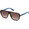 Guess 0 occhiali, Dark Havana, 60 per uomo