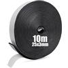 SDLDEER Nastro di Tenuta in Schiuma Espansa Autoadesivo, Nastro di Tenuta in Schiuma Espansa per Finestre e Porte, Guarnizione Anti-Collisione, Insonorizzazione (25mm(L) x3mm(S) x10m(P))