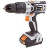 Batavia Trapano avvitatore a percussione a batteria, 18 V, con 2 batterie da 2,0 Ah e caricatore rapido