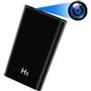 LXMIMI Nuova Telecamera Spia Nascosta 2 in 1 Mini Telecamera con Power Bank da 5000 mAh, Telecamera Nascosta HD 1080P per Sicurezza Domestica Nanny Cam con Visione Notturna e Rilevamento di Movimento