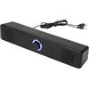 Generic Altoparlanti soundbar, aumento automatico del volume, wireless per bassi profondi, 30 x 5,5 x 5,9 cm, suono surround chiaro, configurazione compatta e facile per TV, proiettore, computer