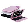 Bigmachine Computer portatile da 10 pollici Android 6.0 Quad core laptop mini netbook 8GB WIFI webcam YouTube Flash ultra-sottile (Rosa)