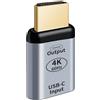 Hemlosk Adattatore USB-C Femmina a HDMI Maschio per TV, Monitor, Tablet, Telefono e Portatile, Trasmissione Morbida, Schermo HD