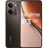 realme P3 Smartphone 5G, 12GB di RAM, 512GB di ROM, display AMOLED Esports a 120Hz da 6,67, Snapdragon®6 Gen 4, batteria da 5260mAh, sistema di raffreddamento AeroSpace,IP69, Grigio(senza adattatore)