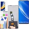 HLYGZX Display di ricambio per Motorola Moto G24 Power LCD, display Touch Digitizer Assembly Kit parti di riparazione