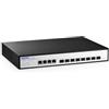YuLinca Switch gestito 12 porte 10Gbps, 8 slot SFP+ 10G, 4 porte RJ-45 10G, supporto 10G/5G/2.5G/1000M Auto-negoziazione, switch Web intelligente