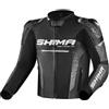 SHIMA STR 2.0 Giacca da moto - Pelle, giacca sportiva con protezioni per schiena, gomiti, spalle, pelle traforata, per tuta 2 pezzi (Nero, 48)