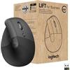 Logitech Lift for Business (Logitech Mouse LIFT [RIGHT] WL Vertical Ergonomic for Busi. graphite BT f?r Rechtsh?nder, 6 Tasten)