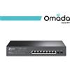 TP-Link SWITCH TP-LINK SG2210MP 10P LAN GIGABIT8P PoE 2p SFP 802.3at/af 150 W PoE Power comp con OMADA SDN Controller