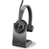 POLY Voyager 4310 UC Auricolare Wireless A Padiglione Ufficio USB tipo A Bluetooth Base di ricarica Nero