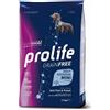 Prolife grain free adult senstive sogliola e patate mini 600gr