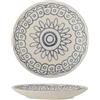 Bloomingville Creative Collection - Piatto in gres porcellanato, 20 x 3 cm, colore: Blu